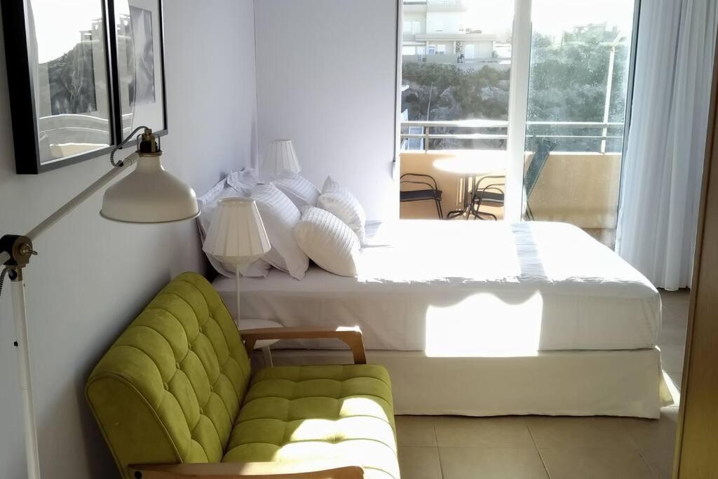 Sunny Apartment With Amazing View Rethymno  Bagian luar foto