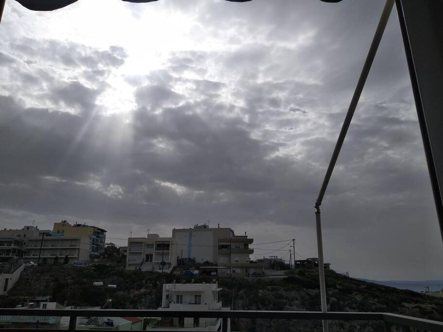 Sunny Apartment With Amazing View Rethymno  Bagian luar foto