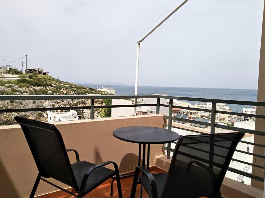 Sunny Apartment With Amazing View Rethymno  Bagian luar foto